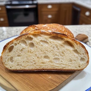 No-Knead Bakery Bread Recipe: Easy Artisan Loaf (PDF Download)