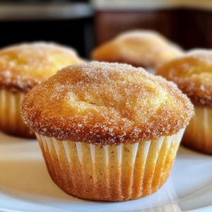 Cinnamon Sugar Donut Muffins Recipe (PDF Download)