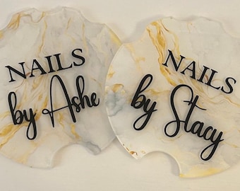 Personalized Nailfie Prop: Custom Acrylic Nail Display