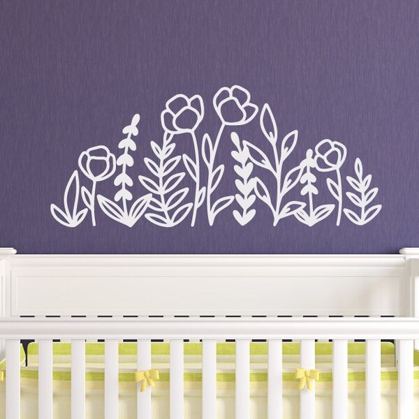 Headboard Wall Decal Etsy