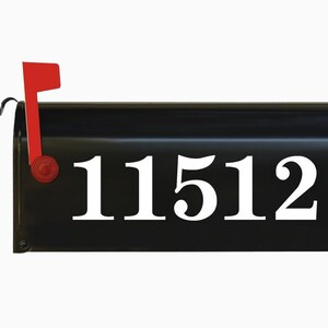 Mailbox numbers | Personalized address stickers | Home address numbers for mailbox | Street address sign | Mailbox decal | Vinyl numbers