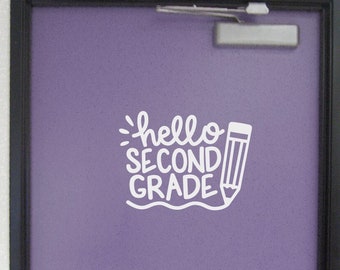 Hello classroom door decal | Teacher door decal | Grade level decal | Preschool, Pre-K, Kindergarten, 1st, 2nd, 3rd, 4th, 5th | School Class