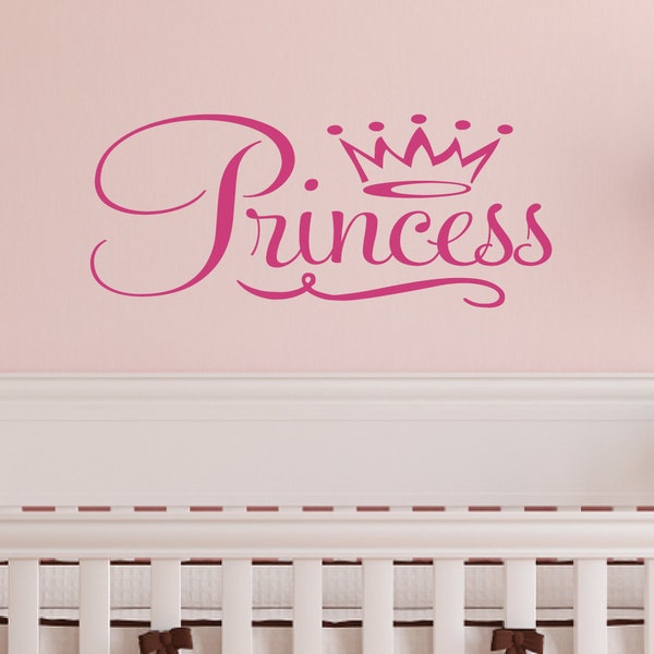 Princess Crown Decal - Etsy