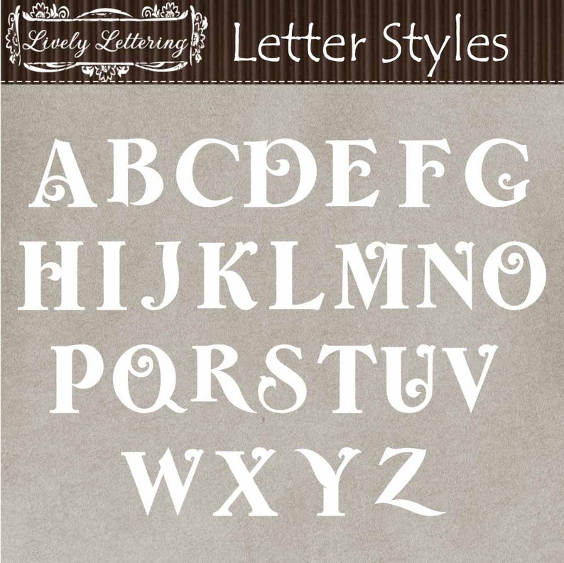 12 Letter Wall Decal Single Initial Wall Decal Etsy