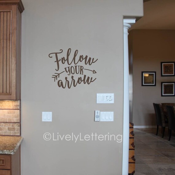 Custom Hand Pointing Direction vinyl wall decal sign decor sticker embellishment