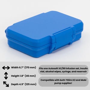 Tandem Insulin Pump Emergency Case | Compatible With Tandem Mobi and T ...