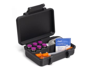 Peptide 3ml Vial Travel Case: 30ml GLP-1, Syringe, Alcohol Pad Holder