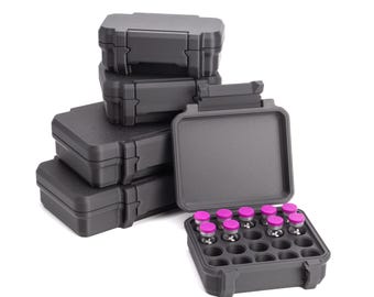 MDpack 3ml Peptide Vial Case, Freezer Storage for 10–36 Vials
