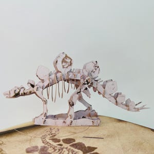 Dino Buddy WOWPOP CARD, 3D Pop Up Card na urodziny, rocznicę, gratulacje, dzień ojca, miłość, miłość do zwierząt, dinozaur, przyjaźń 5x7"