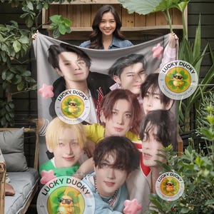 Jungwon Enhypen Blanket - Etsy