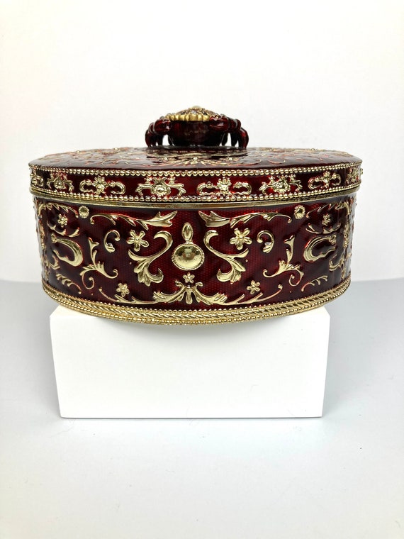 Victorian Style Jewelry Box Gem