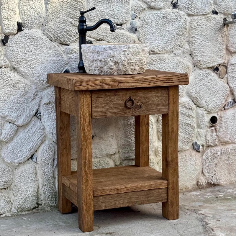 24 Inch Wood Vanity - Etsy