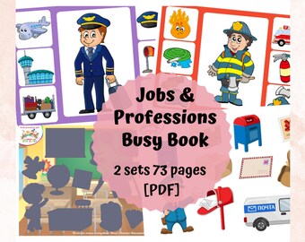 Community Helpers Dress Up Preschool Printable Worksheets Professions Busy Book Pages Preschool Worksheets Jobs and Occupations