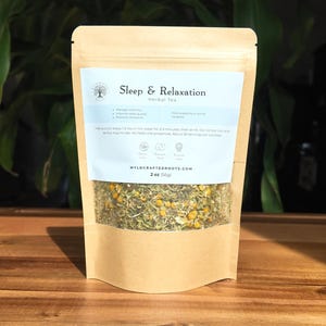 Sleep & Relaxation | Herbal Tea, Loose Tea Blend, Organic