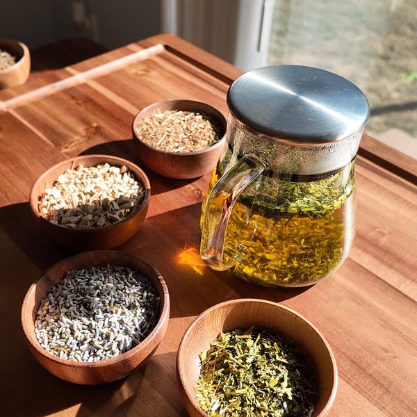 Custom Organic Herbal Tea Blend | Ethically Harvested Loose Leaf Mix
