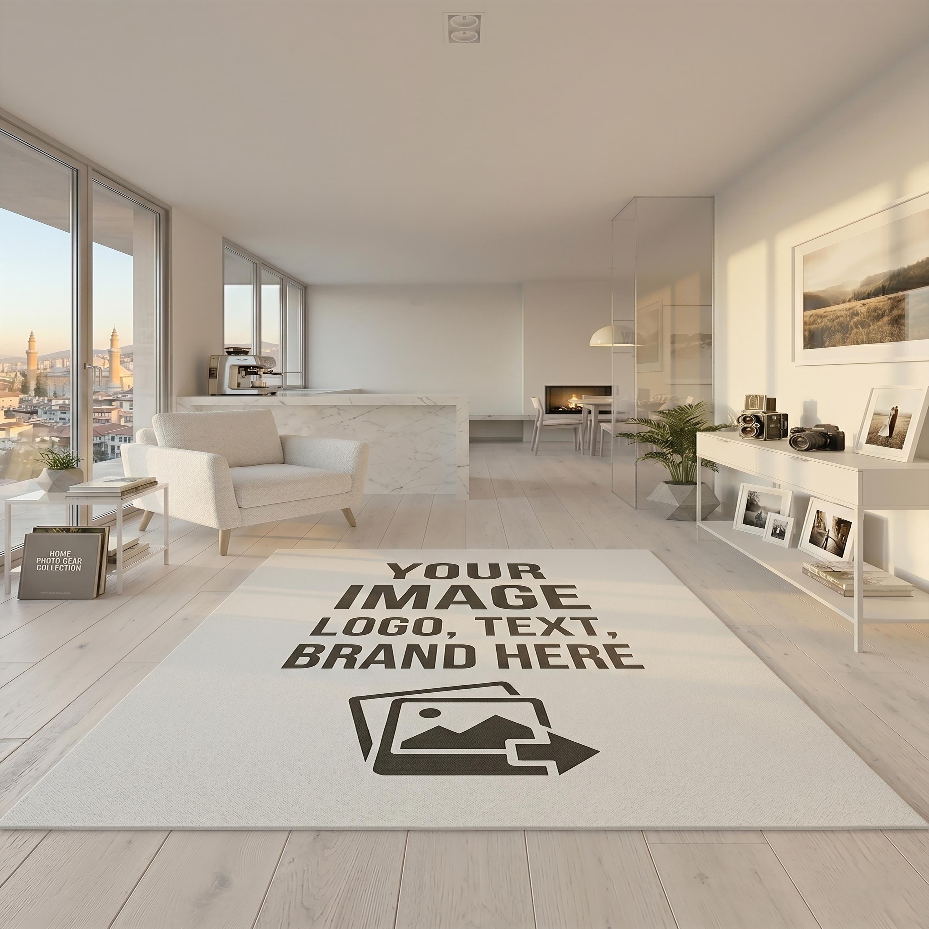 Custom R Logo. Service Rugs Personalized Photo Rug Custom Logo Carpet Your Own Brand Rug Custom ...