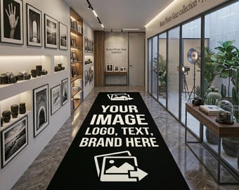 Custom Image Rug Personalized Photo Carpet Your Own Logo Brand Text Rug Modern Office Home Decor