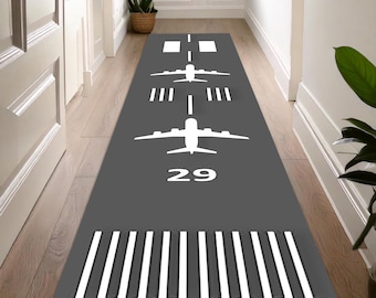 Airport Rug, Kids Play Rug, Airport Runway Rug For, Airlines Rug, Track Rug, Aircraft Rug, Plane Lover Rug, Airport Field Rug, Game Rug