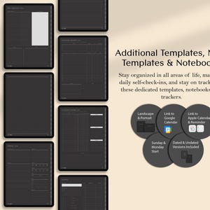 Hyperlinked Dark Mode PDF for iPad & Tablet