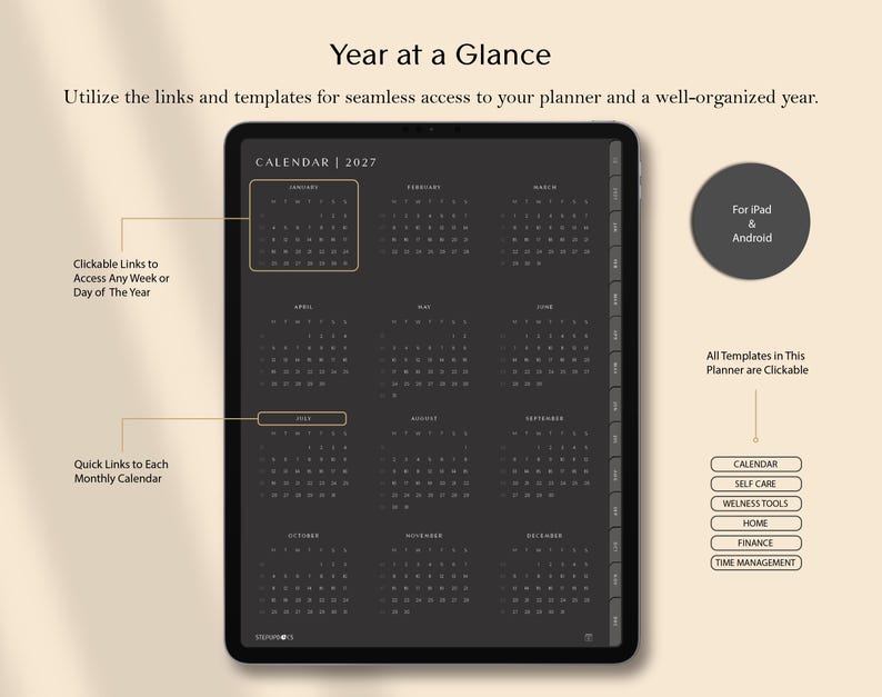 daily planner 2027