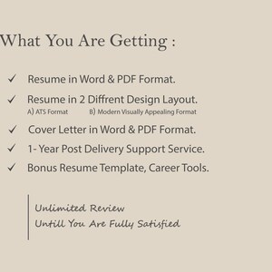 Best Resume Writing Service – Certified writers with 10+ years’ experience
ATS-Optimized Resumes – Beat applicant tracking systems
24/48-Hour Rush Delivery – Fast turnaround for urgent needs
LinkedIn Profile Makeover – Boost visibility with SEO keywords + 12 custom banner designs
Professional Cover Letters – Tailored to job descriptions
Affordable CV Writing – Premium quality at competitive rates
 Executive Personal Branding – Stand out in tech, healthcare, finance & more