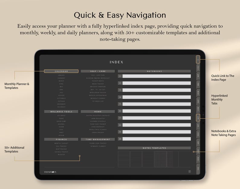 Works best with GoodNotes, Notability, Noteshelf, Xodo, or any PDF annotation app