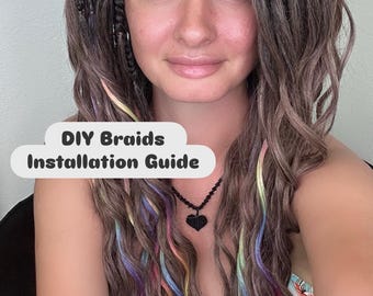 DIY Braids Installation Guide: Self-Braiding Tutorial (PDF + Video)