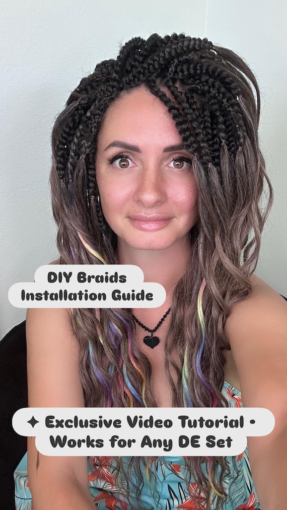 DIY Braids Installation Guide: Self-Braiding Tutorial (PDF + Video)