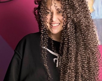 Curly 50 DE Hair SET 24 in