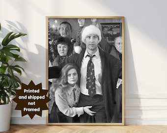 Christmas Vacation Movie Poster, Griswold Family, Vertical Posters