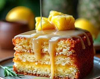 Meilleure recette de gâteau paradisiaque à l'ananas : dessert facile (PDF téléchargeable)