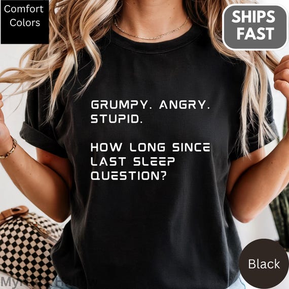 Comfort Colors® Project Hail Mary Shirt, Grumpy Rocky Quote, Sci Fi Cotton Tee