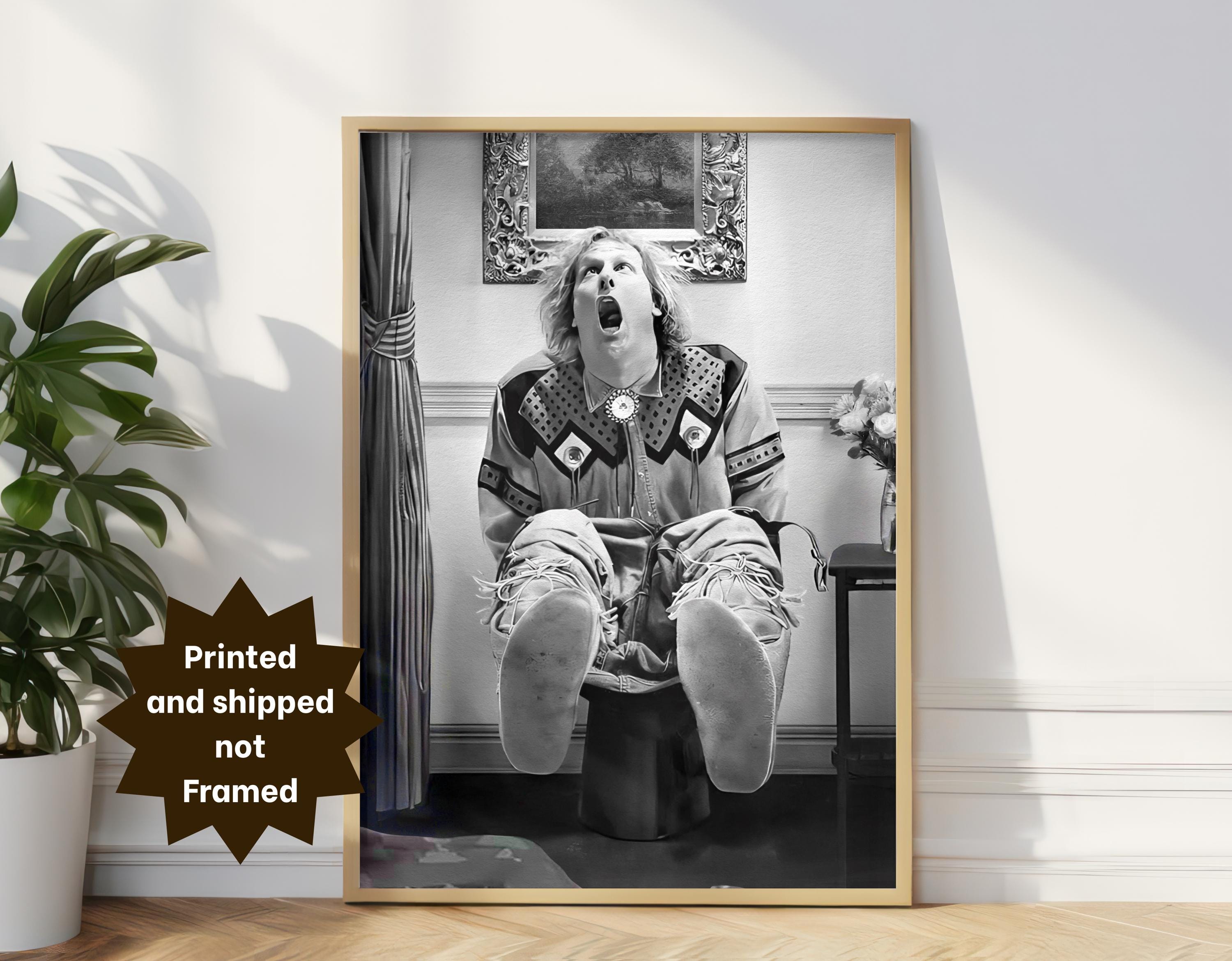 Bathroom Art Movie Poster Toilet Humor Print Dumb Harry (horizontal ...