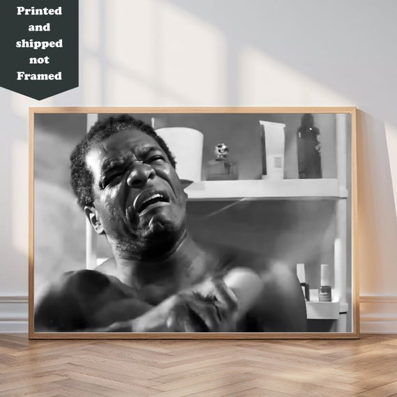 Funny Friday Bathroom Poster Toilet Humor Print Dad (Horizontal Posters)