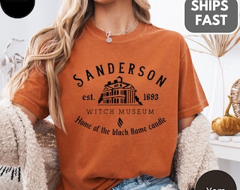 Comfort Colors® Sanderson Witch Museum Shirt, Halloween Shirts