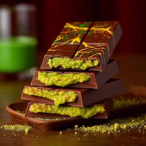 Dubai Chocolate Bar Recipe: Pistachio Filling (Printable PDF)
