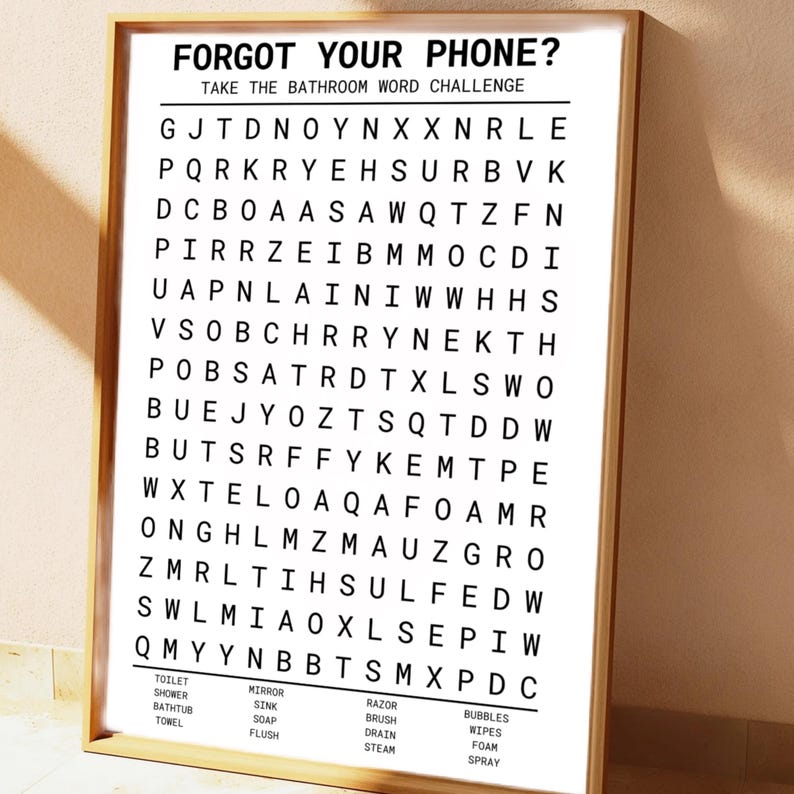 a word puzzle with a total of 500 characters. The puzzle appears to be a challenge where the user is required to find the correct word by filling in the blanks. The puzzle is designed to test the user's knowledge of bathroom-related words and their ability to think critically and creatively to find the correct word.