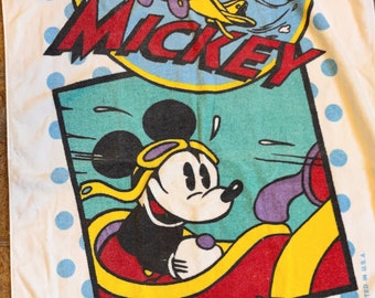 Franco Perils of Mickey Beach Towel, Walt Disney