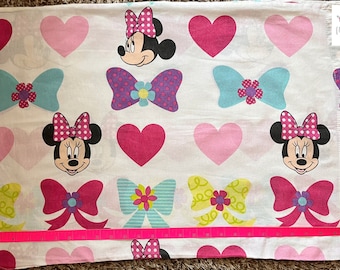 Ensemble de draps Twin Minnie Mouse et une taie d'oreiller, Disney