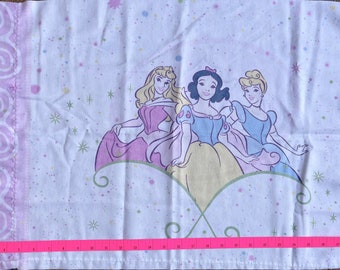 Vintage Disney Princess Pillowcase, Disney