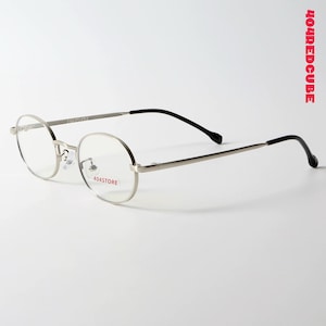 Vintage 90er Jahre Ovale Metall Brille: Leichtgewicht - Preppy Style