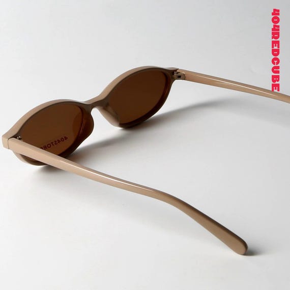 Minimalist brown sunglasses E5 Brown Square Clip-on Sunglasses #P503215 | Zenni Optical main image 2