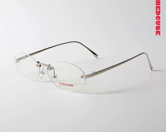 Lunettes De Vue Unisexe Vintage – Monture 1/2 Métal – Verres Transparents Anti-reflet – Taille 49-21-139mm – Style Rétro - 10