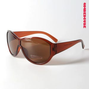 Vintage Big Bug-Eye Sunglasses – Oversized Retro Glam Wraparound UV Protection Glasses