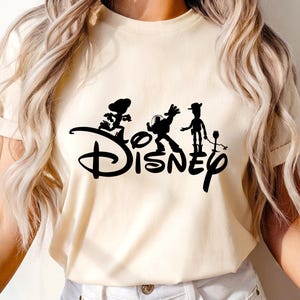 Plik do cięcia SVG Toy Story | Projekt koszulki Buzz Lightyear & Woody | Plik do sublimacji winylu Cricut SVG dla Cricut | Dołączone PNG
