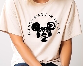 Mickeyy Minnie Magic SVG File, Mouse Love Cricut SVG Design File, Valentines Sweatshirt Idea, DIY Iron on Tshirt Design Inspiration
