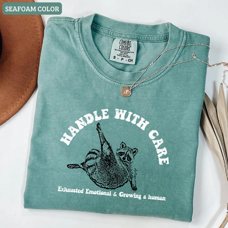 Opossum Shirt,Pregnant Feral,raccoon shirt,Funny Maternity Tee,Funnysarcastic Quote,Post Surgery Gift,Pregnancy Humor,Pregnant Girl Shirt image 5