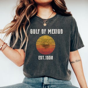 Comfort Colors®,T-shirt Golfe du Mexique,Plage plage Mexico,Anti-atout subtil,T-shirt antifasciste,T-shirt Golfe du Mexique Trump,T-shirt American Pride Patriotique