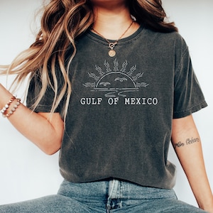 Comfort Colors®,T-shirt Golfe du Mexique,Plage plage Mexico,Anti-atout subtil,T-shirt antifasciste,T-shirt Golfe du Mexique Trump,T-shirt American Pride Patriotique