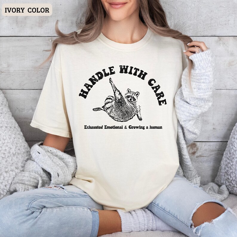 Opossum Shirt,Pregnant Feral,raccoon shirt,Funny Maternity Tee,Funnysarcastic Quote,Post Surgery Gift,Pregnancy Humor,Pregnant Girl Shirt image 4